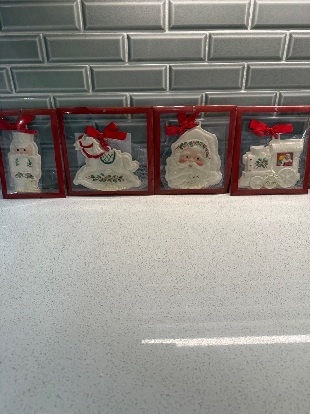 Lenox Holiday Cookie Press Set of 4